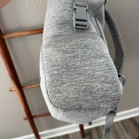 Dagne Dover Indi Diaper Bag Backpack Neoprene Large in Heather Grey - Picture 13 of 16